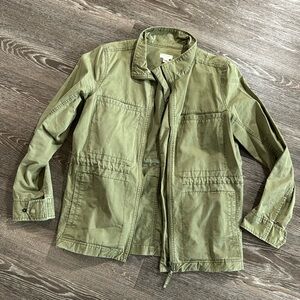J. Crew Green Utility Jacket